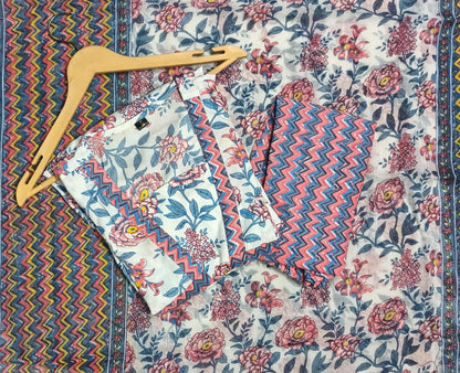 flair Kurti  +  Pant + Dupatta