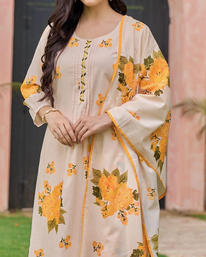 Havy ethnic Heavy Cotton Suit set