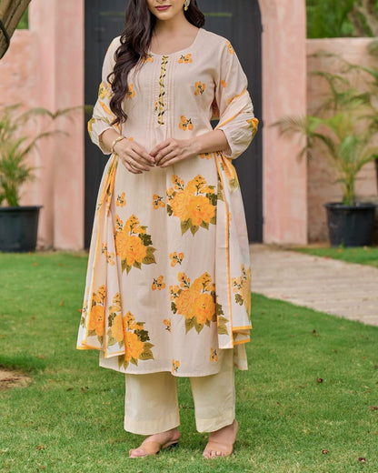 Havy ethnic Heavy Cotton Suit set