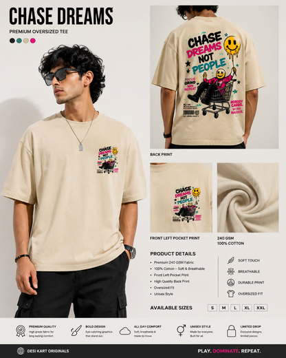 Chase Dream editon 1 Over Size T-Shirt.