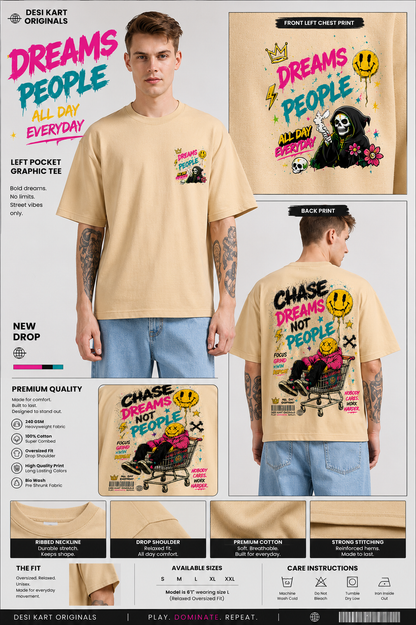Chase Dream editon 1 Over Size T-Shirt.