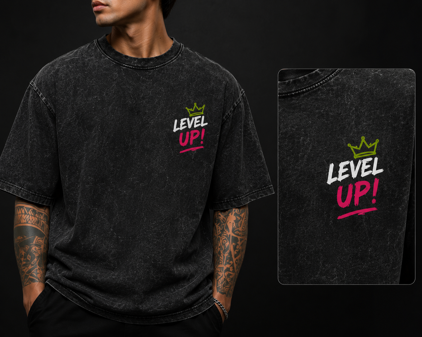 NOOB SLYER EDITION Optic Wash Over Size T-Shirt